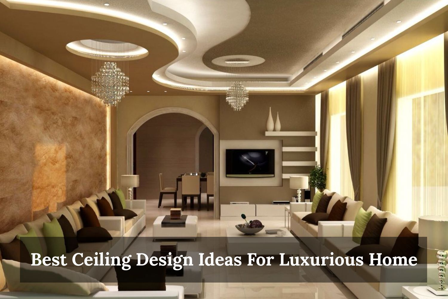 Best Ceiling Design Ideas For Luxurious Home Decor