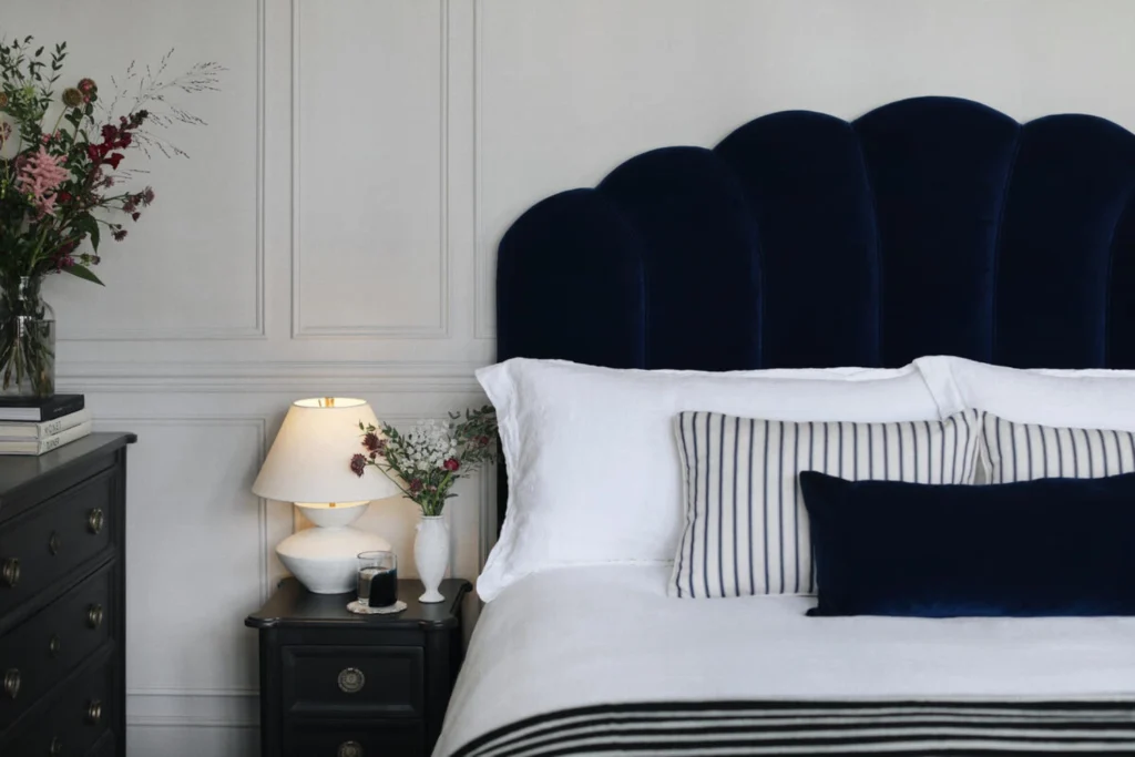 Blue Velvet Bedroom