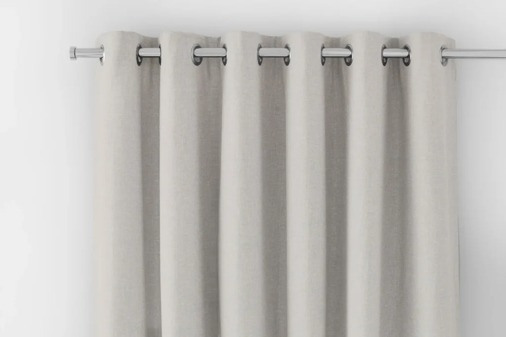 Eyelet curtains